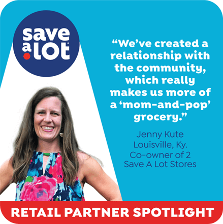 Jenny Kute, Louisville, Ky. Co-owner of 2 Save A Lot stores